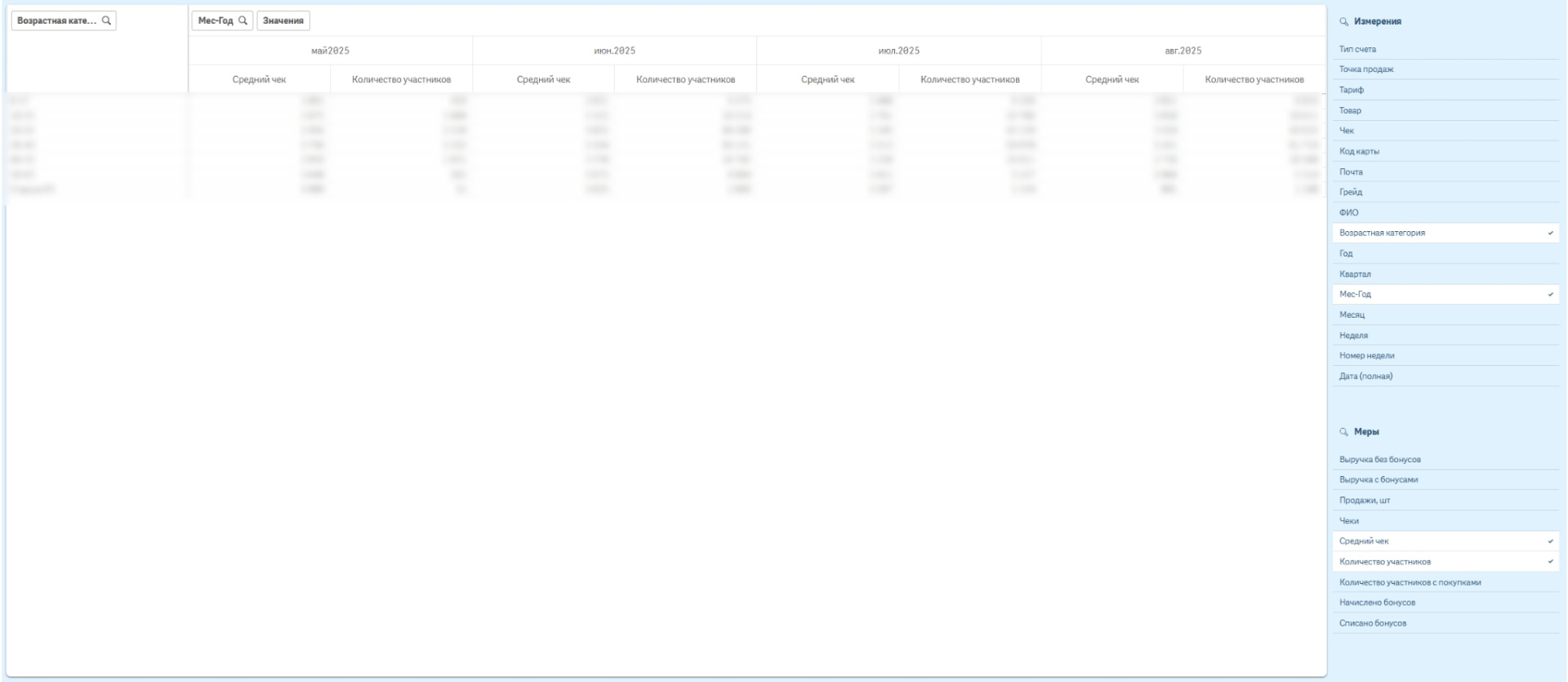 Конструктор отчетов